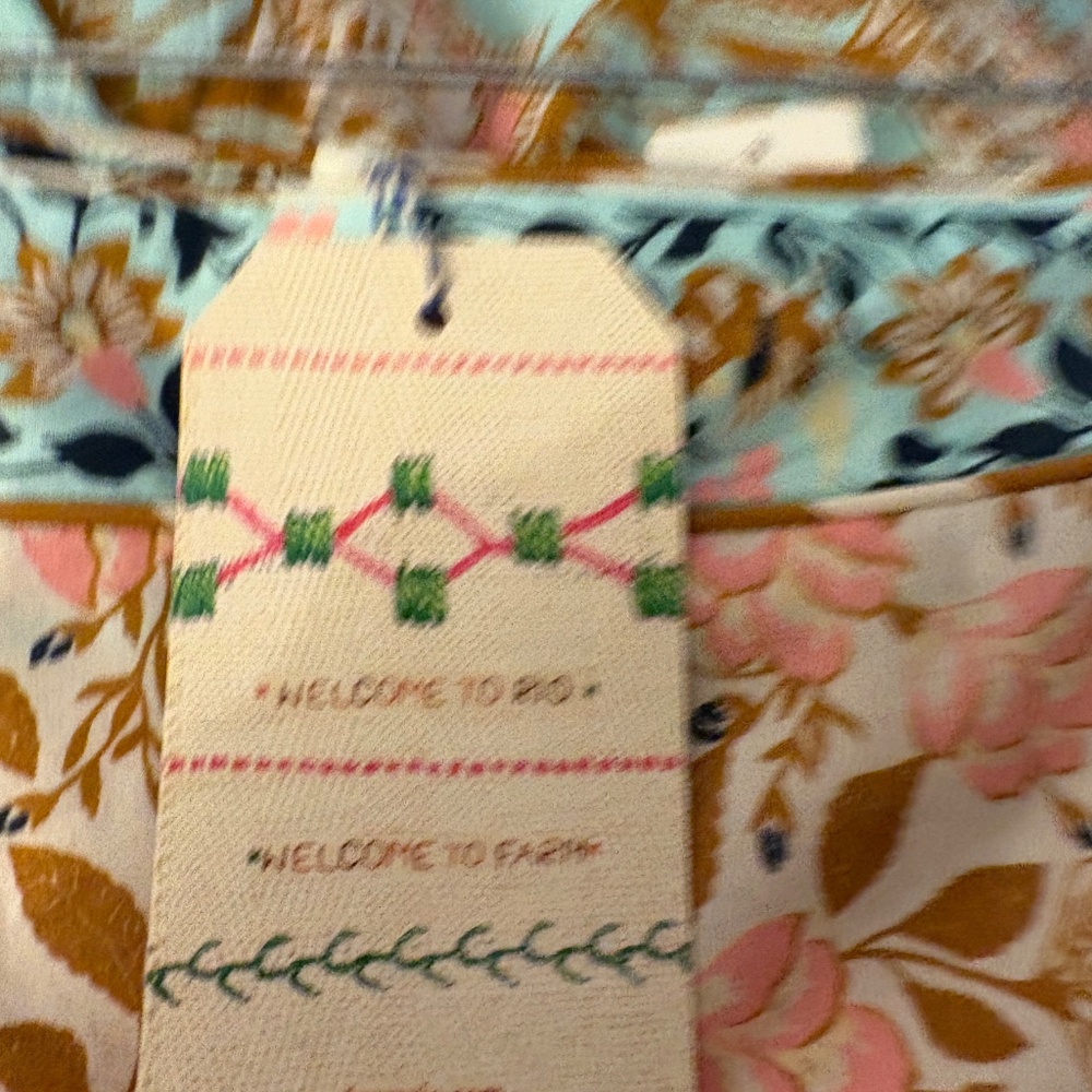 Farm Rio Floral Skirt for Anthropologie Size M NWT - Picture 7 of 8